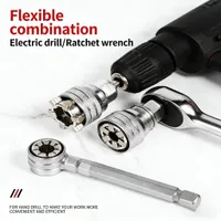🚗BUY 2 FREE SHIPPING🔥 Multi-Function Universal Socket Wrench Tool thumbnail 6