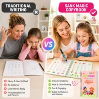 💥LAST DAY SALE 69%OFF💥📚MagicBook | Kids Practice Copybook Set (4Pcs/Set) thumbnail 2