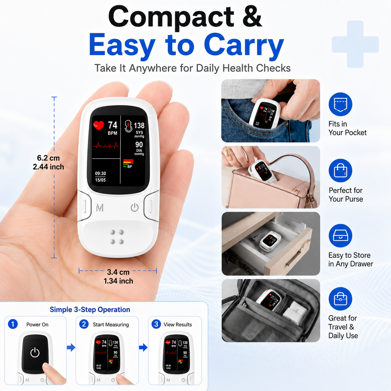 🩺 Smart 2-in-1 Health Monitor⚡Track Your Daily Health in Seconds thumbnail 5