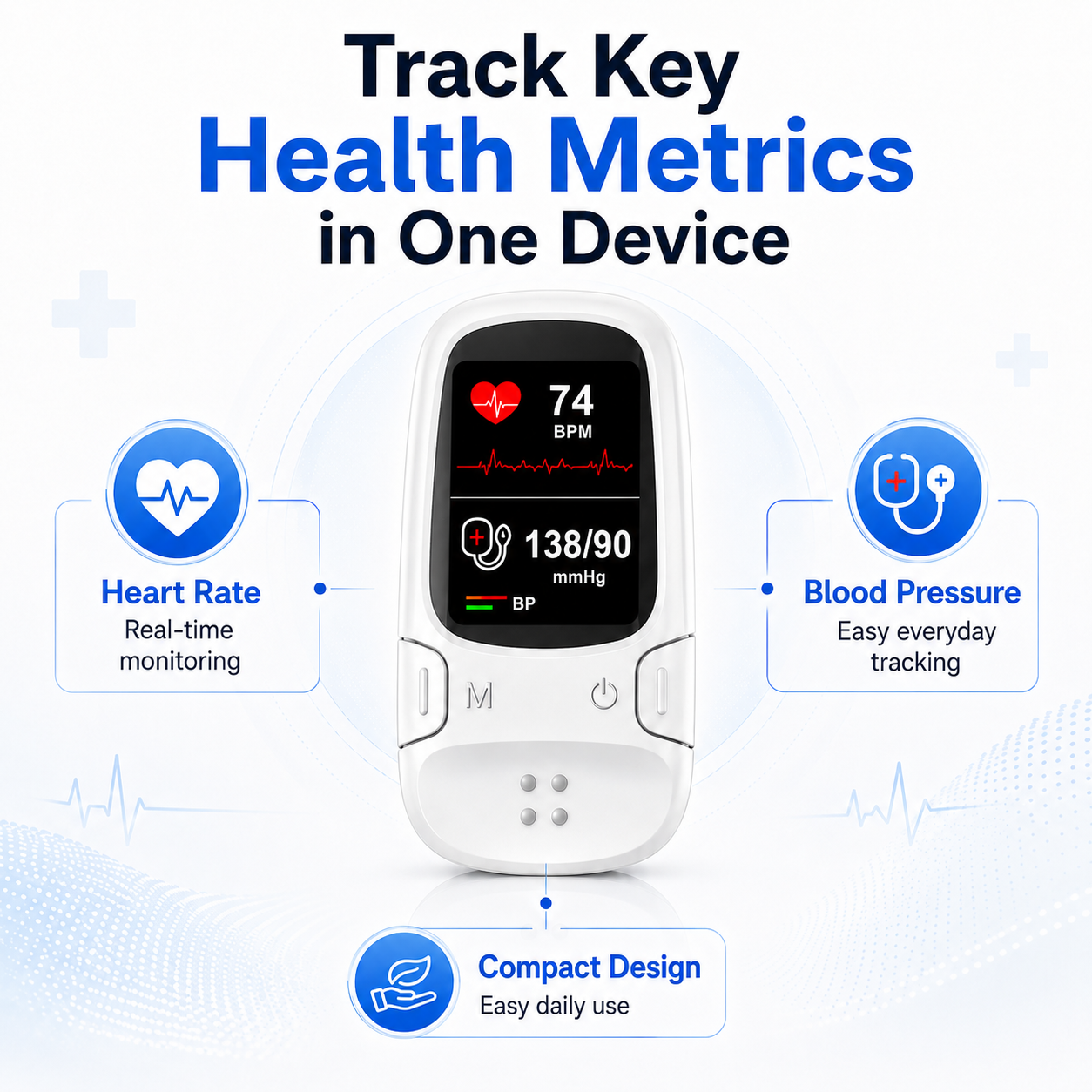 🩺 Smart 2-in-1 Health Monitor⚡Track Your Daily Health in Seconds thumbnail 3