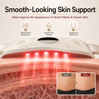 🔥 4-in-1 Waist Care Made Simple for Busy Women ✨ Red Light, EMS, Heat & Vibration Comfort — All in One Belt thumbnail 5