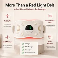 🔥 4-in-1 Waist Care Made Simple for Busy Women ✨ Red Light, EMS, Heat & Vibration Comfort — All in One Belt thumbnail 3