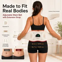 🔥 4-in-1 Waist Care Made Simple for Busy Women ✨ Red Light, EMS, Heat & Vibration Comfort — All in One Belt thumbnail 2