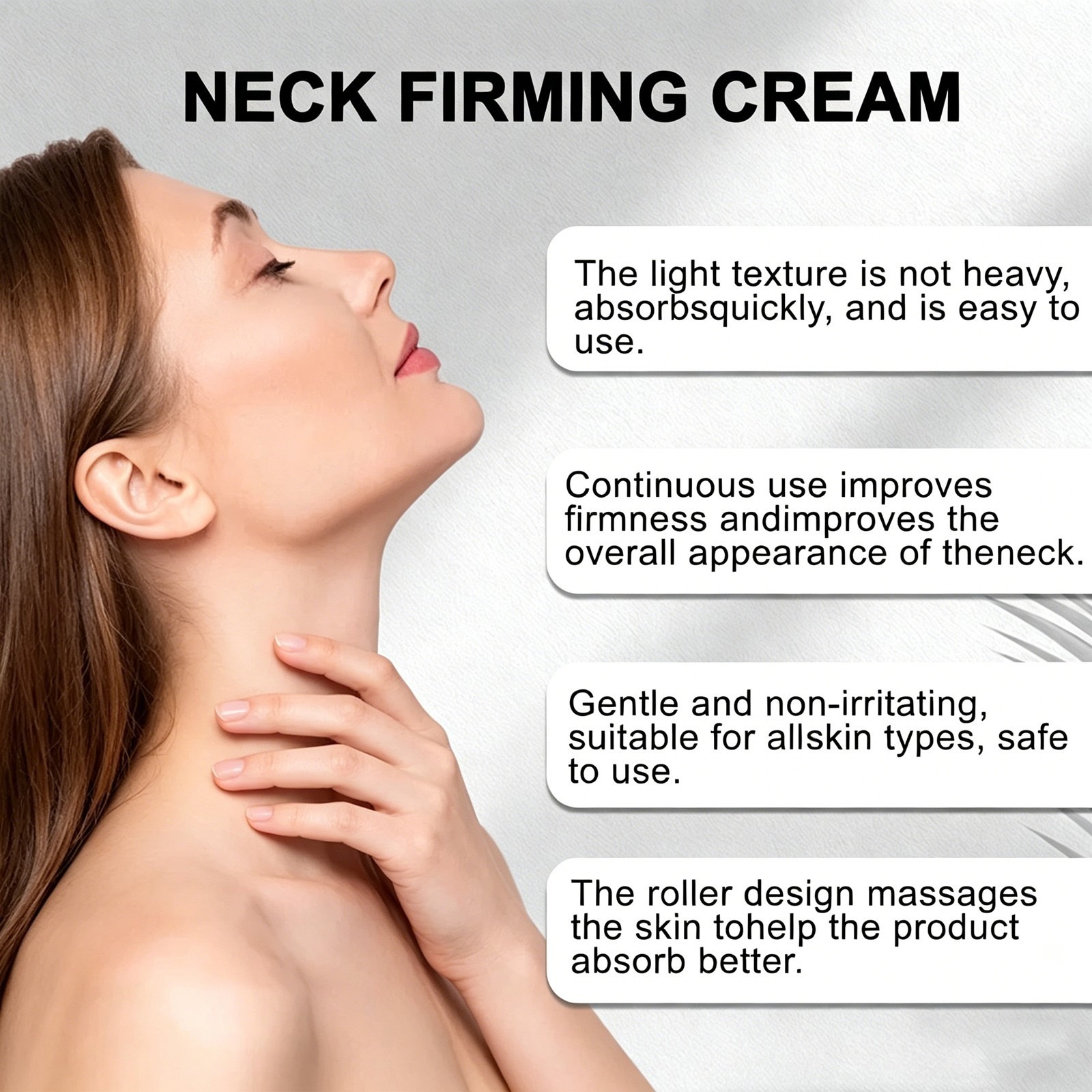 🏆Flash Sale⚡ Collagen Fullerene Tightening Neck Cream thumbnail 2