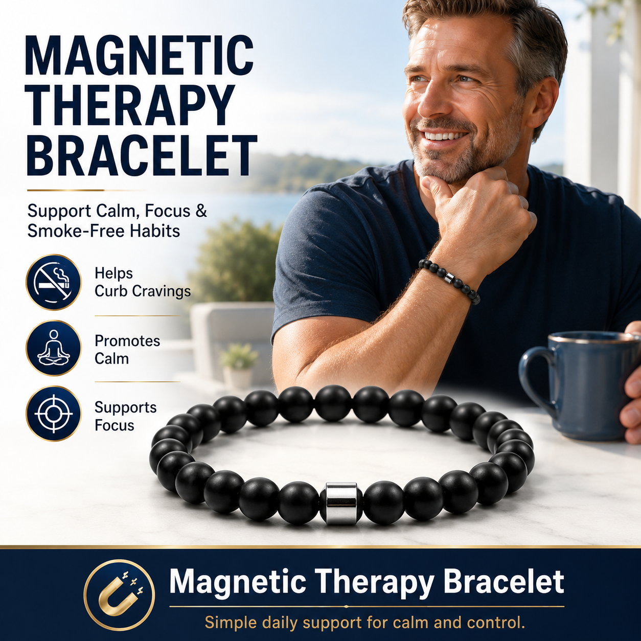 An energy-infused bracelet that helps improve brain function. - Image 1