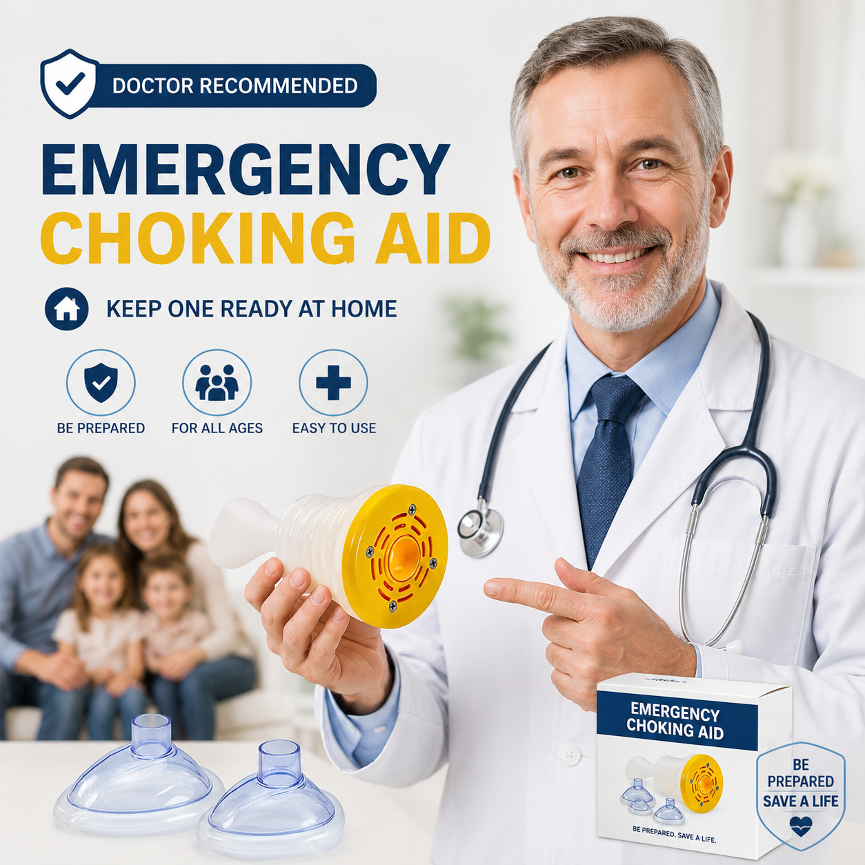 🔥Buy 2 get 1 Free 🚨 Be Prepared Before A Choking Emergency Happens - Emergency Choking Aid Kit 🆘 thumbnail 4