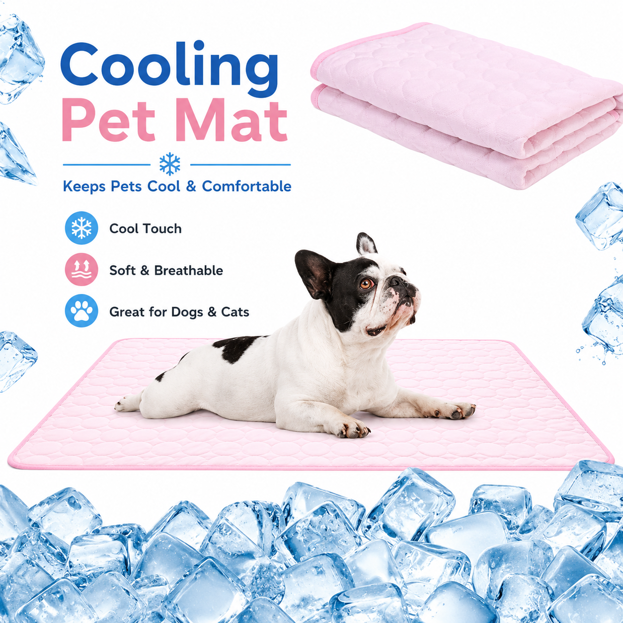 🔥50% Summer Sale🧊Premium Cooling Mat for Pets - Image 1