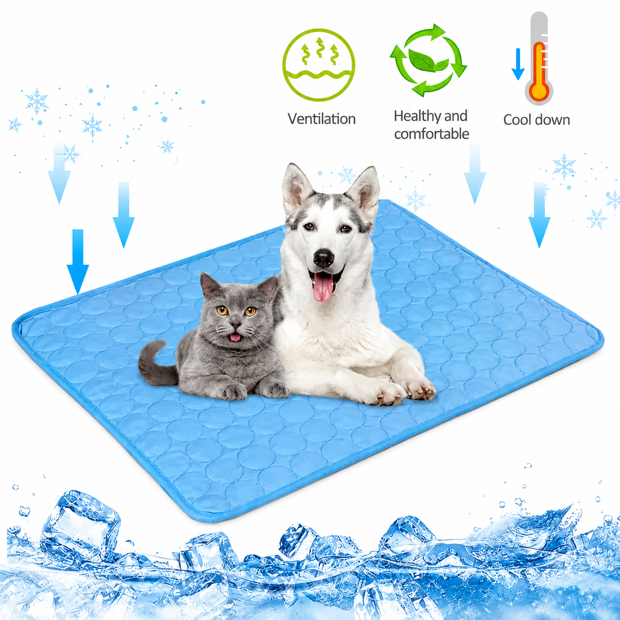 🔥50% Summer Sale🧊Premium Cooling Mat for Pets thumbnail 3