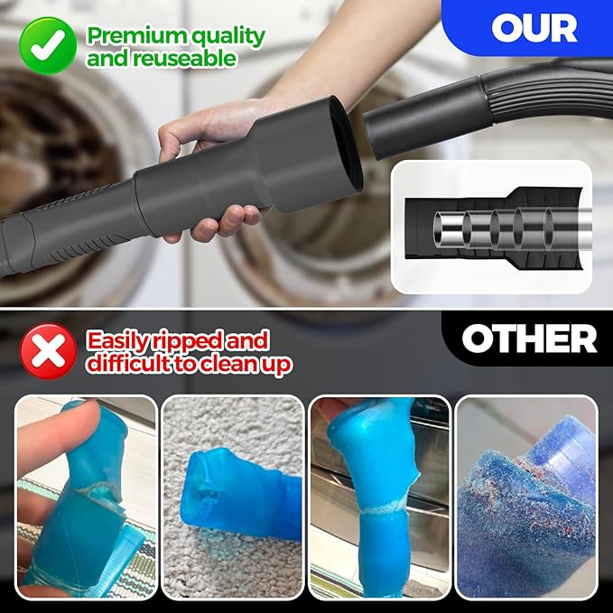 🔥Mid-Summer Sale Up To 60%🧹Remove Hidden Lint Before It Becomes A Problem 👉 LintGuard Dryer Vent Cleaner Kit thumbnail 7