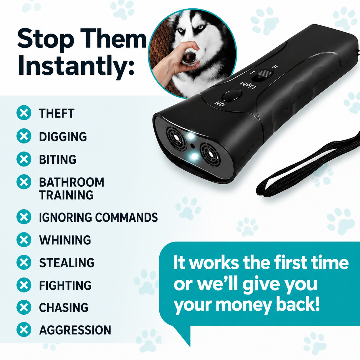 Ultrasonic Anti-Barking Device: Instantly restore silence to your home 🔇🐶 thumbnail 5