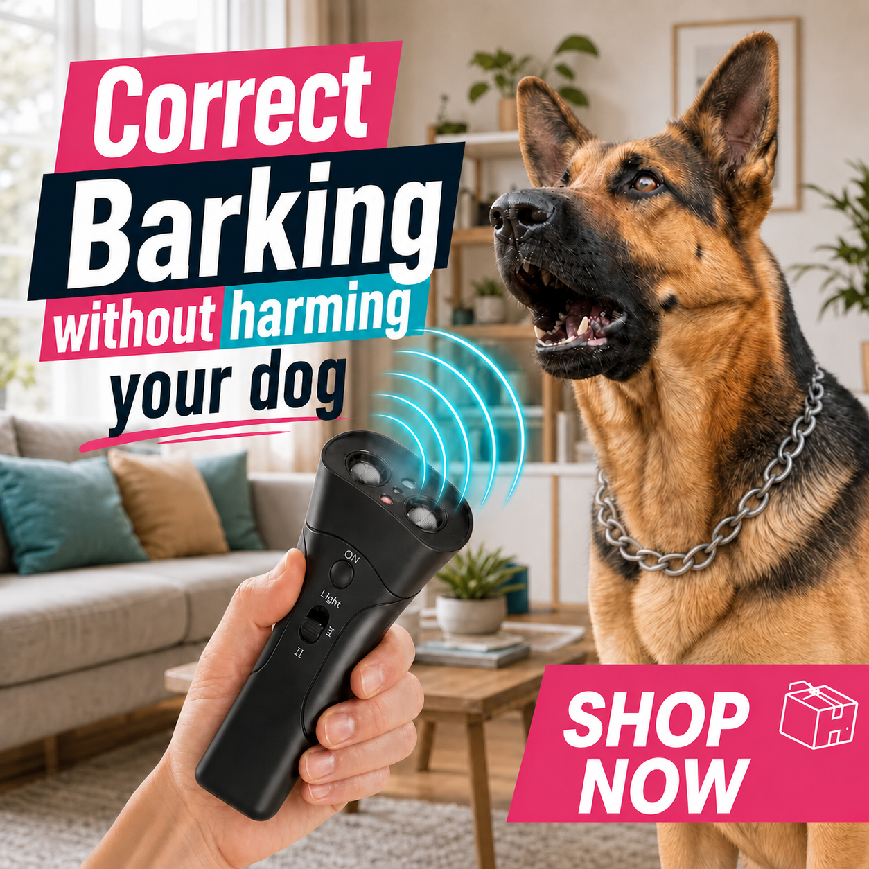 Ultrasonic Anti-Barking Device: Instantly restore silence to your home 🔇🐶 - Image 1