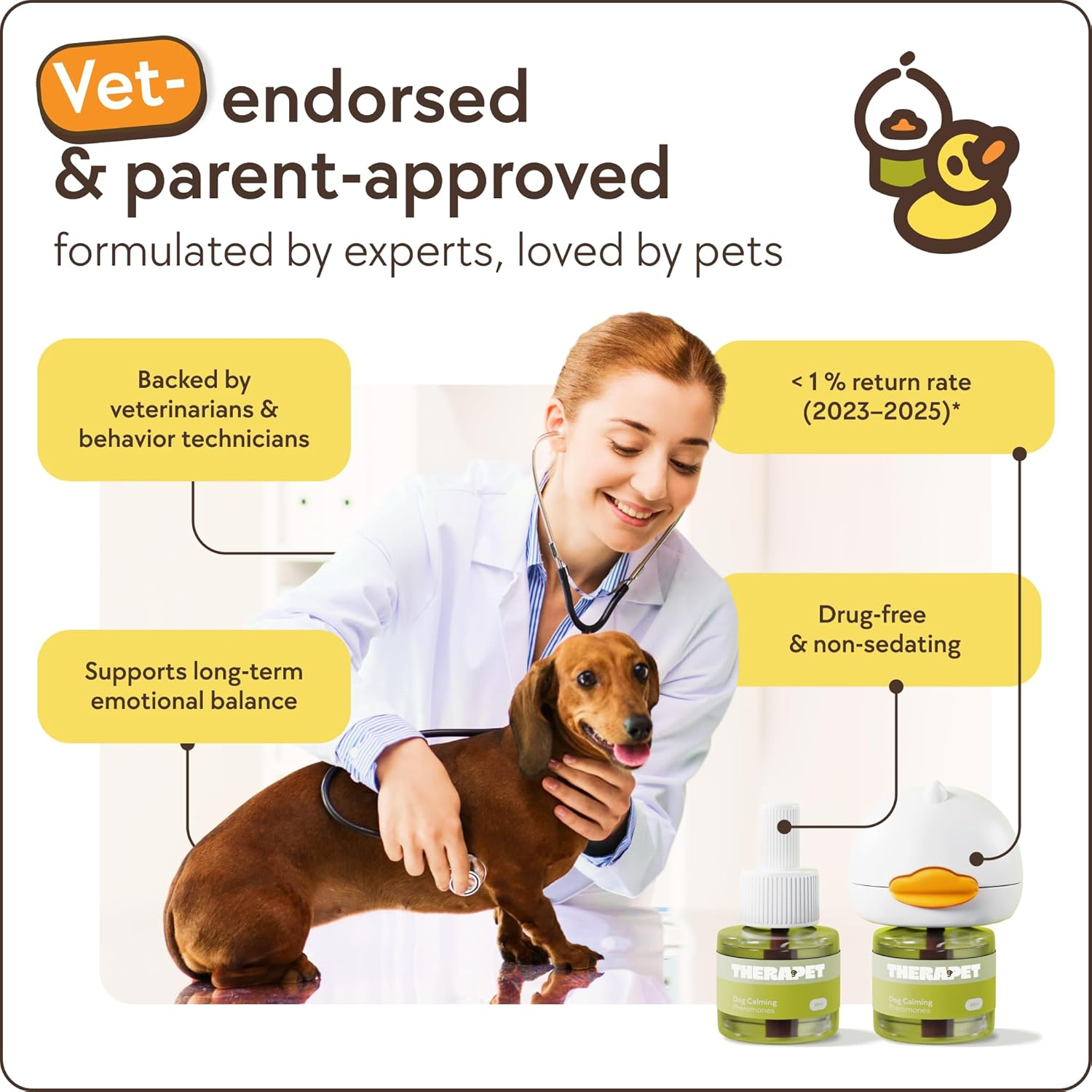🔥Buy 2 get 1 Free🔥 Get 50% OFF Today 🐶 Stress Relief Pet Calming Diffuser 🩷 thumbnail 8