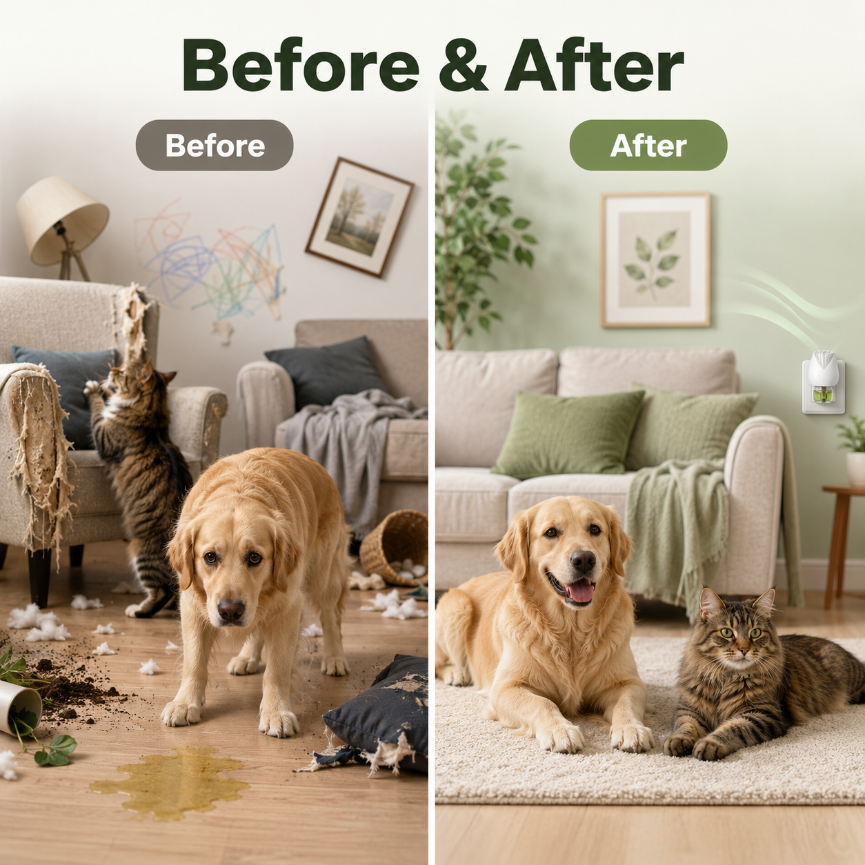 🔥Buy 2 get 1 Free🔥 Get 50% OFF Today 🐶 Stress Relief Pet Calming Diffuser 🩷 thumbnail 5