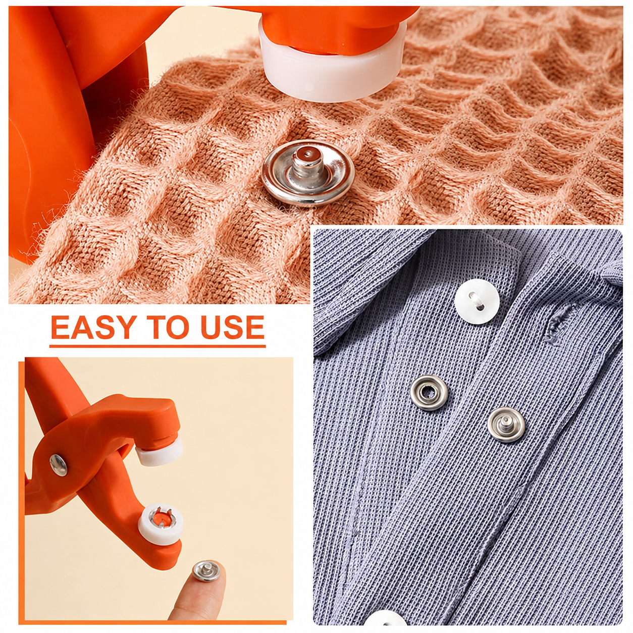 🧷 No-Sew Snap Button Repair Kit – Save 50% Today thumbnail 3