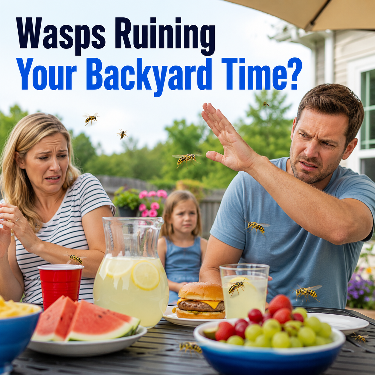 🐝☀️ Solar wasp trap for patios and gardens 🔋🌿 – Highly efficient, rechargeable, weatherproof, covers up to 500 square thumbnail 5
