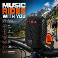 🔥2026 Hot New Products🎵Waterproof Bluetooth Speaker for Bicycles with Mount🚴‍♂️ thumbnail 1