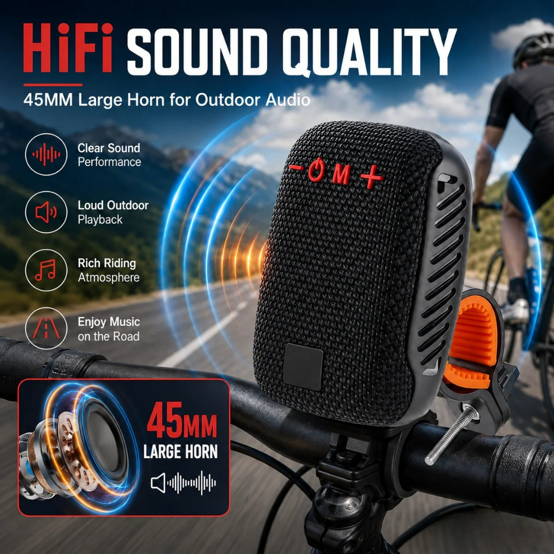🔥2026 Hot New Products🎵Waterproof Bluetooth Speaker for Bicycles with Mount🚴‍♂️ thumbnail 3