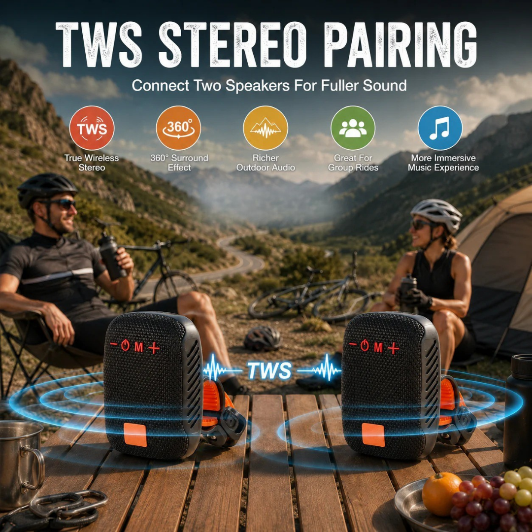 🔥2026 Hot New Products🎵Waterproof Bluetooth Speaker for Bicycles with Mount🚴‍♂️ thumbnail 10