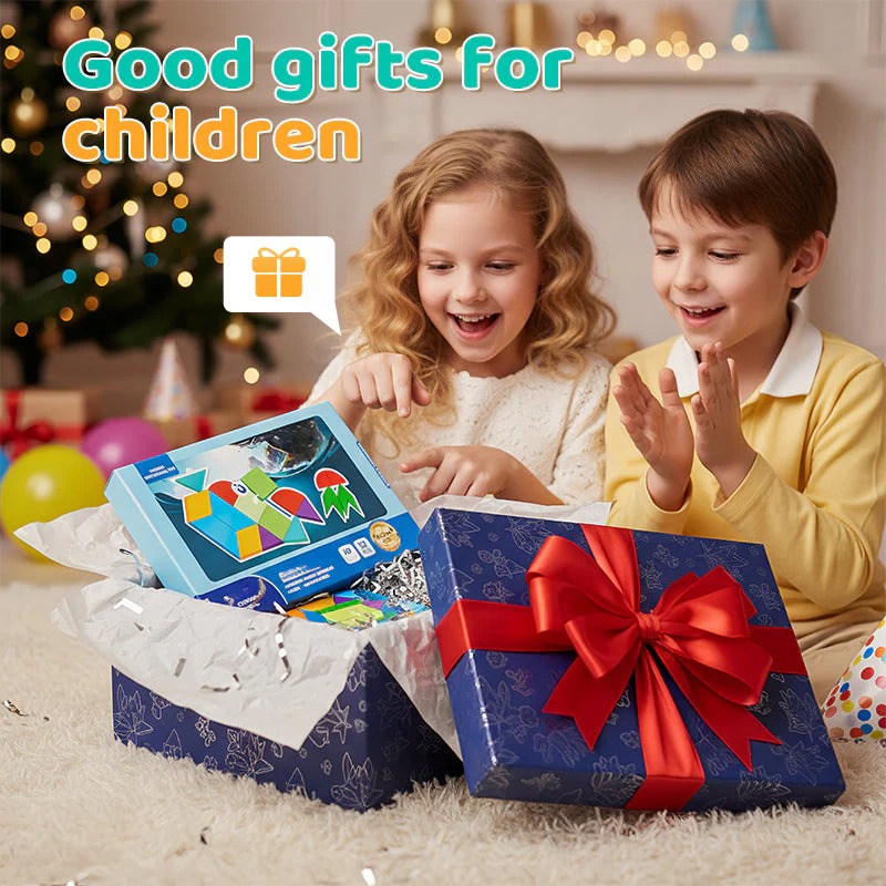 🔥 Back-To-School Sale — 50% OFF 🎒Children’s Educational Magnetic Tangram Puzzle thumbnail 7