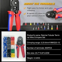 💥LAST DAY 50% OFF✨ Ratchet Tubular Terminal Wire Crimpers Set thumbnail 3