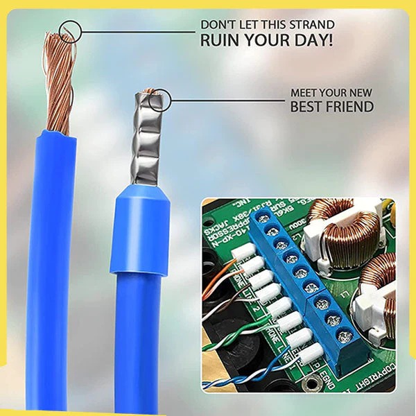 💥LAST DAY 50% OFF✨ Ratchet Tubular Terminal Wire Crimpers Set thumbnail 8