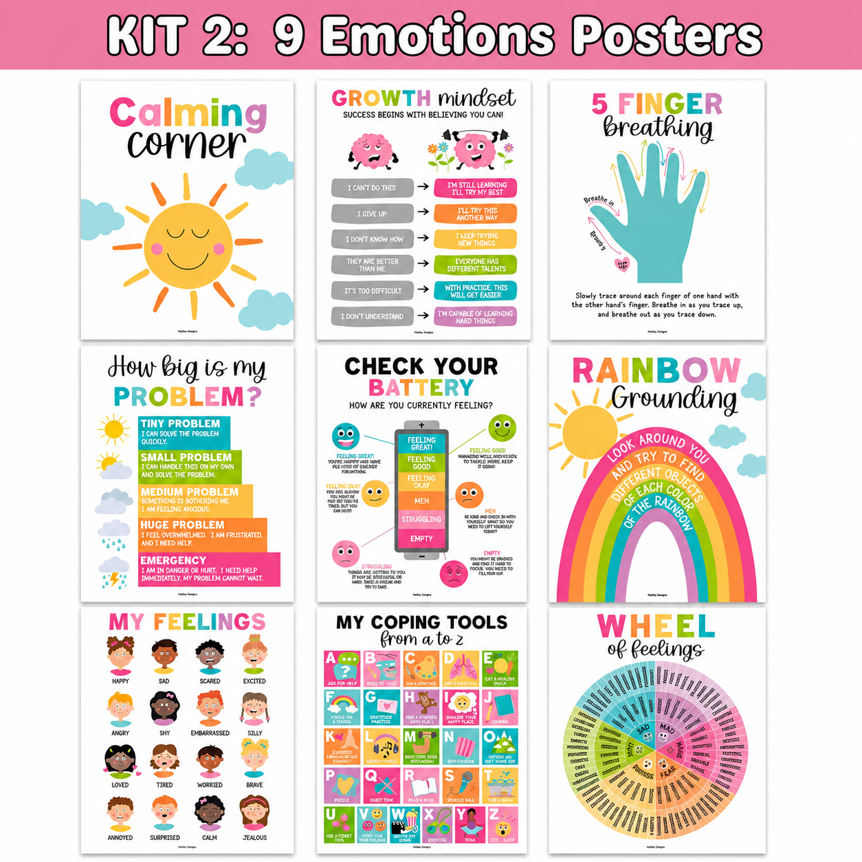 💥LIMITED TIME SALE 62% OFF💥 Educational Posters Kit📚 thumbnail 5