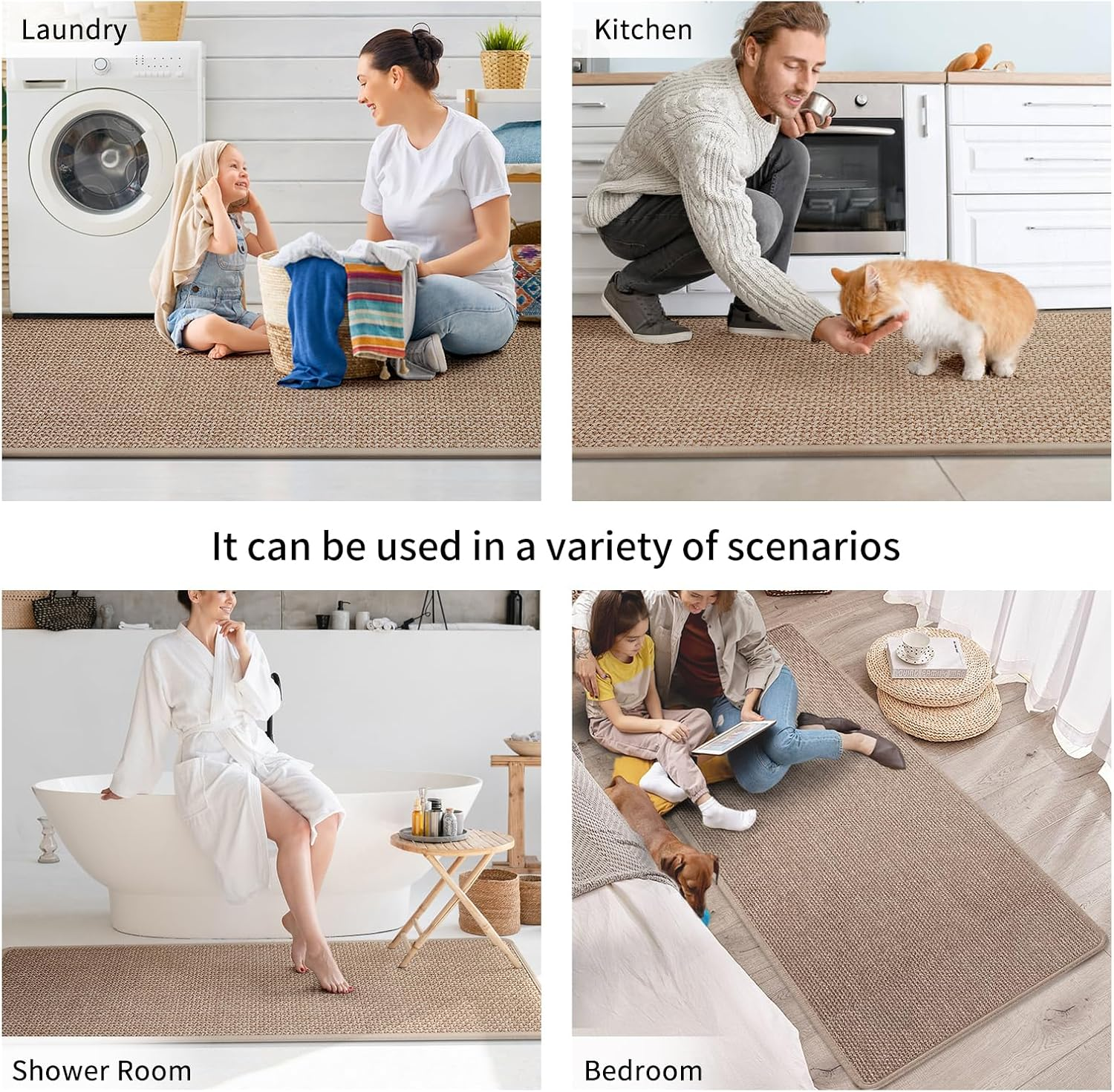 🔥 Summer Sale — Save Up To 55% 🔥 Super Convenient Kitchen Rugs & Mats - Keep Your Kitchen Floor Cleaner, Drier & Safer thumbnail 7