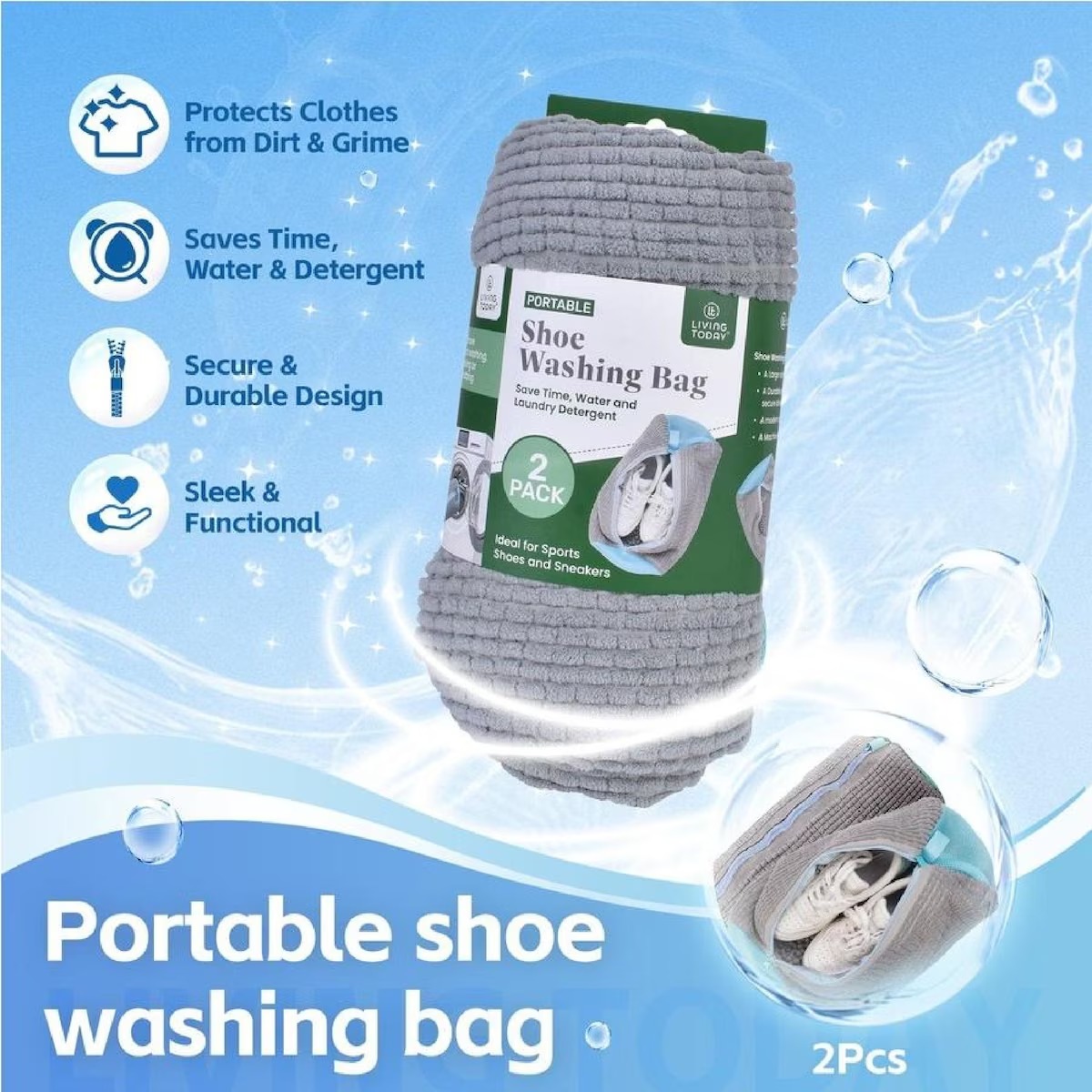 đ„Summer Sale â Save Up To 60%đ„Laundry Shoe Washing Bag - Image 1