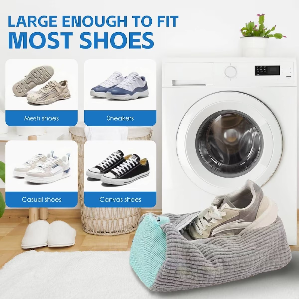 🔥Summer Sale — Save Up To 60%🔥Laundry Shoe Washing Bag thumbnail 6