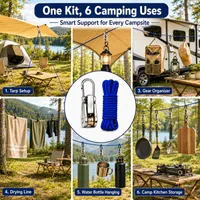 ⛺Premium Stainless Steel Rope Tightener | 💪Stronger Than Plastic Alternatives thumbnail 5