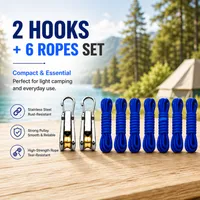 ⛺Premium Stainless Steel Rope Tightener | 💪Stronger Than Plastic Alternatives thumbnail 8