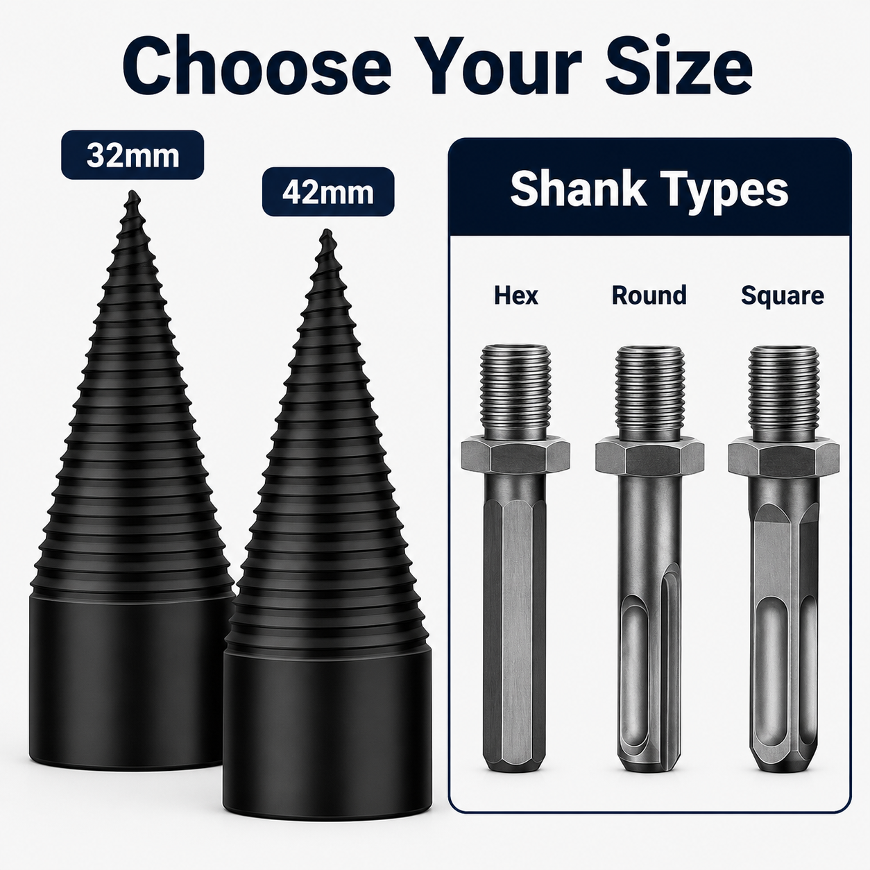 💥 Save 69% Today – Heavy-Duty Wood Splitting Drill Bit Kit thumbnail 6