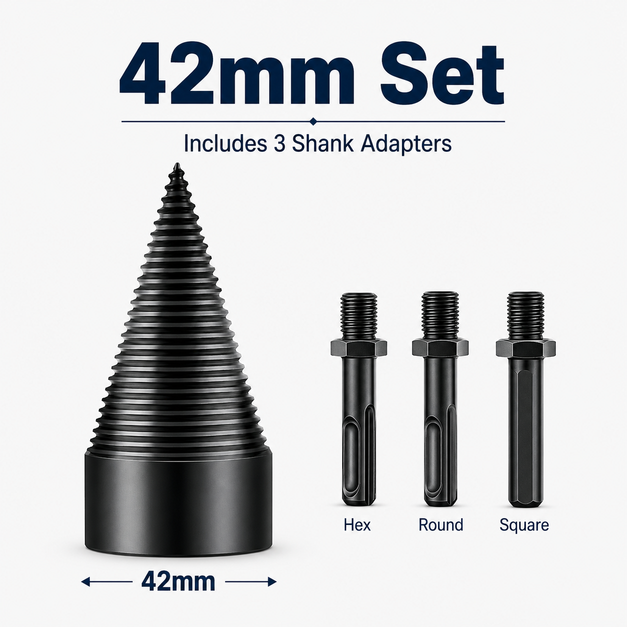 💥 Save 69% Today – Heavy-Duty Wood Splitting Drill Bit Kit thumbnail 4