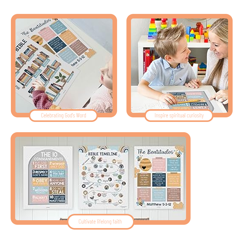 Hadley Designs 9-Pack Sunday School Posters Collection