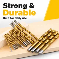 🛠️ 99-Piece Titanium Drill Bit Set – Drill Faster, Cleaner & Easier | 💥 50% OFF thumbnail 8
