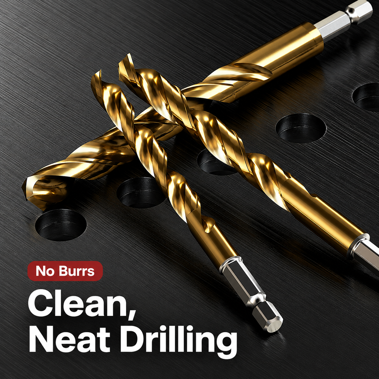 🛠️ 99-Piece Titanium Drill Bit Set – Drill Faster, Cleaner & Easier | 💥 50% OFF thumbnail 9