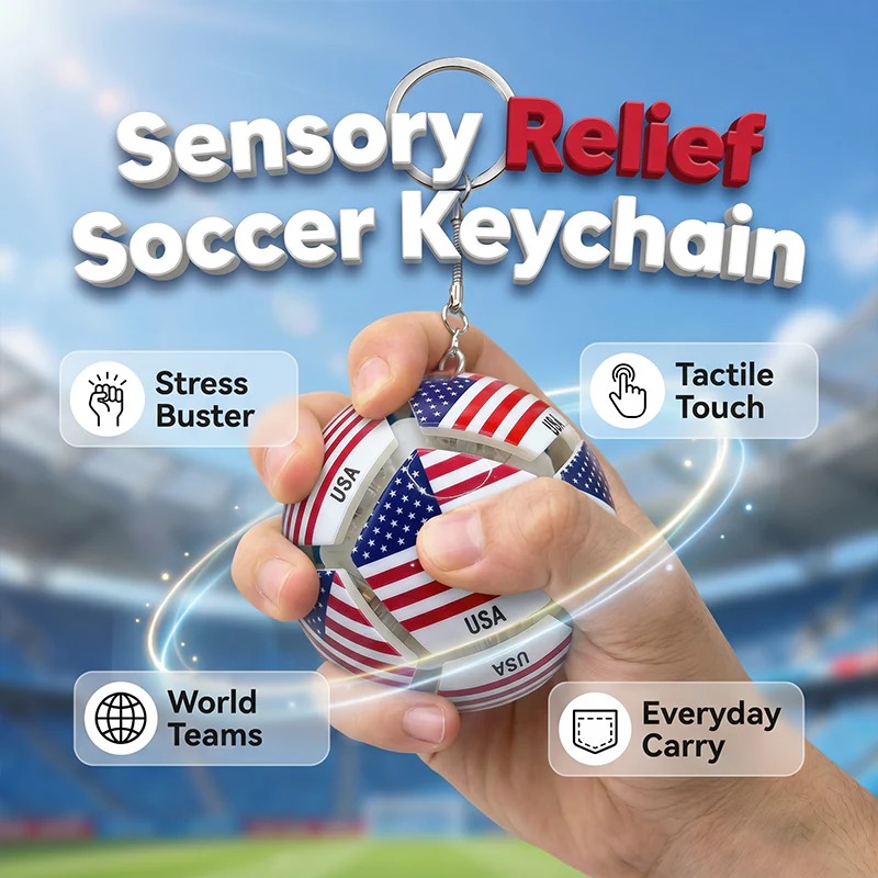 🔥Summer Sale — Save Up To 60%🔥Soccer Stress Relief Squeeze Toy - Image 1