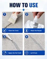 💥 Cracked Concrete? Fix It Fast — 200G/Bag | Save 50% Today! thumbnail 7