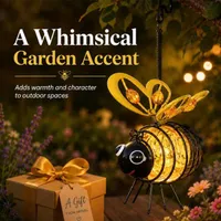 🌙🍃🪴 SPECIAL OFFER 50% OFF! Hanging Solar Bee Light – Spread Joy Day and Night 🌞🌜 thumbnail 2