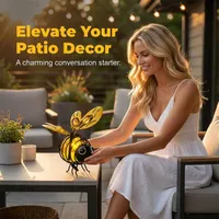 🌙🍃🪴 SPECIAL OFFER 50% OFF! Hanging Solar Bee Light – Spread Joy Day and Night 🌞🌜 thumbnail 4