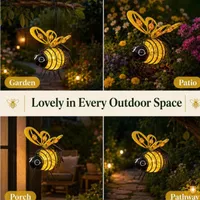 🌙🍃🪴 SPECIAL OFFER 50% OFF! Hanging Solar Bee Light – Spread Joy Day and Night 🌞🌜 thumbnail 8