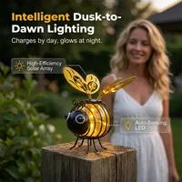 🌙🍃🪴 SPECIAL OFFER 50% OFF! Hanging Solar Bee Light – Spread Joy Day and Night 🌞🌜 thumbnail 3