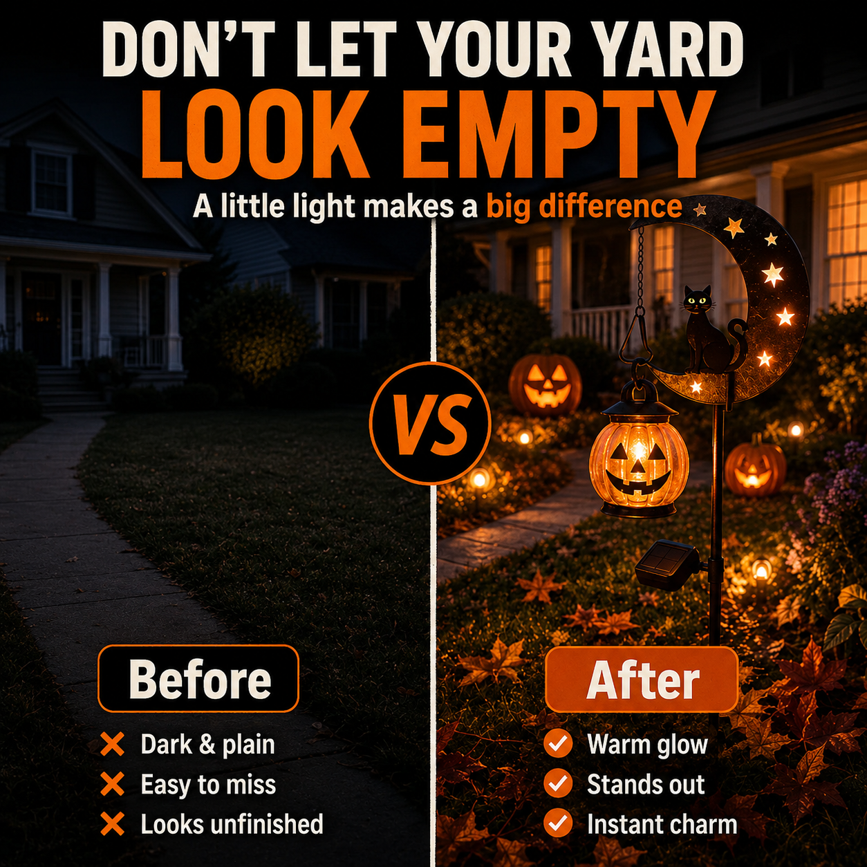 🎃 Solar Halloween Garden Stake Light – Auto Night Glow | 49% OFF thumbnail 2