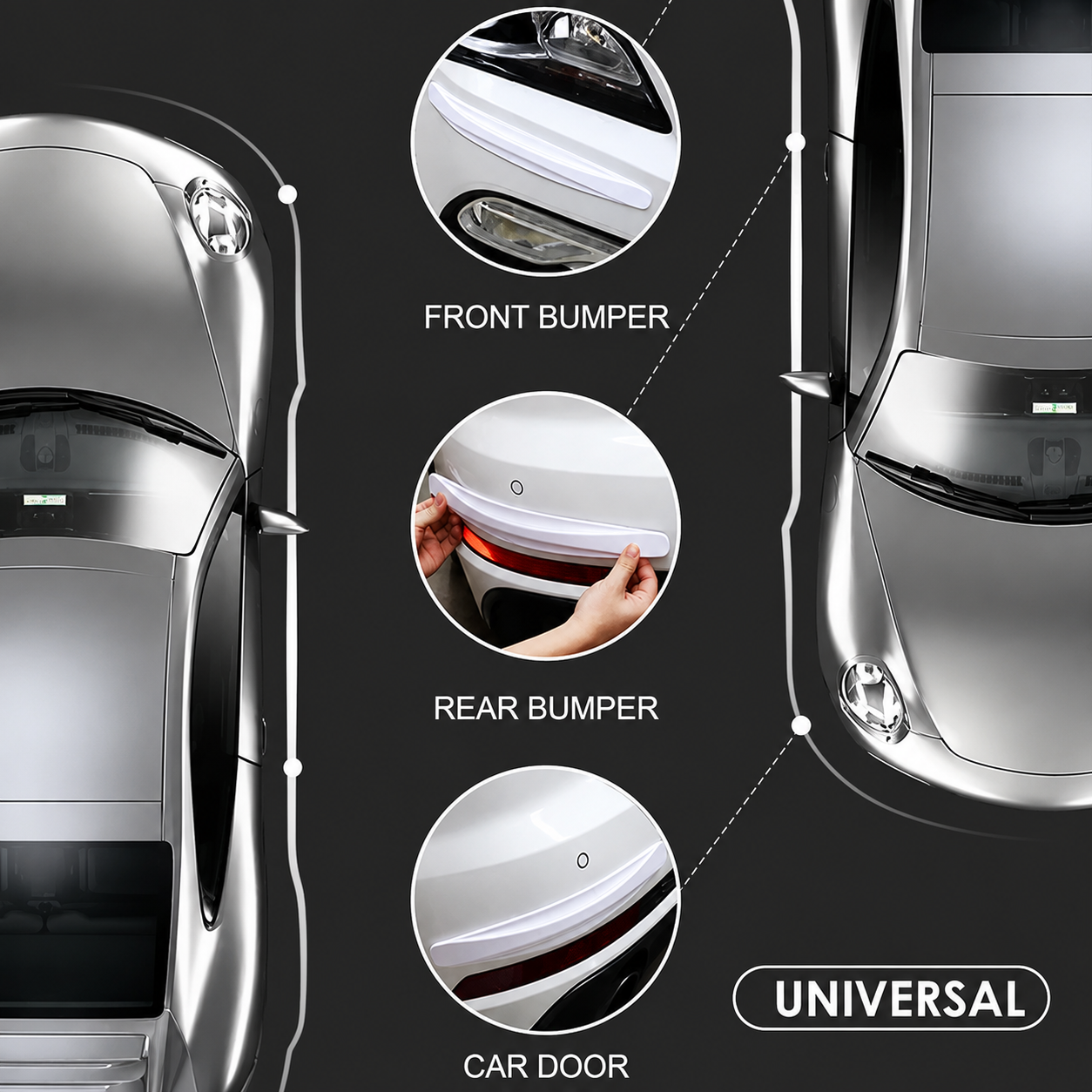 🔥 Last Day 60% OFF - 💎Anti-collision car bumper protection strips thumbnail 5