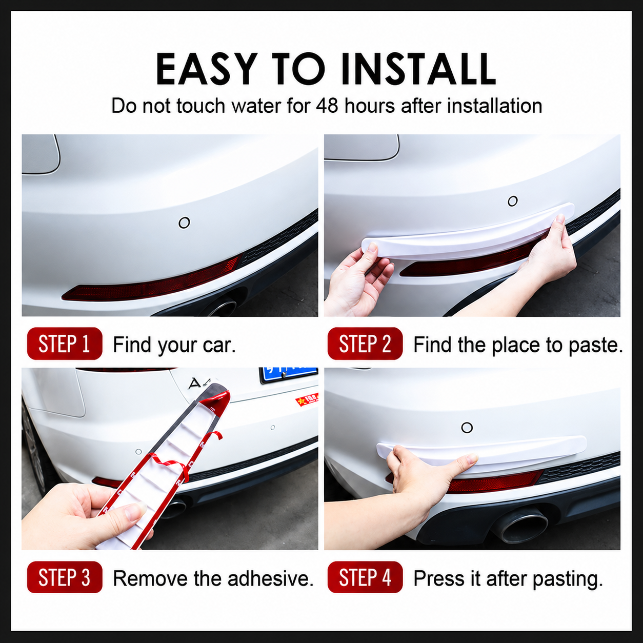 🔥 Last Day 60% OFF - 💎Anti-collision car bumper protection strips thumbnail 3