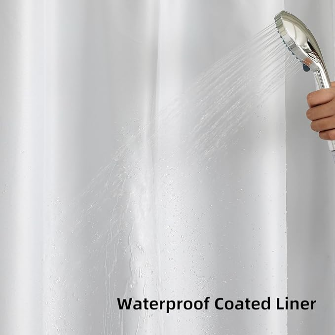 👉 Claim Your 50% Off Now🔥Upgrade Your Bathroom To A Hotel-Style Shower In Minutes🚿No-Hook Hotel Shower Curtain Set thumbnail 6