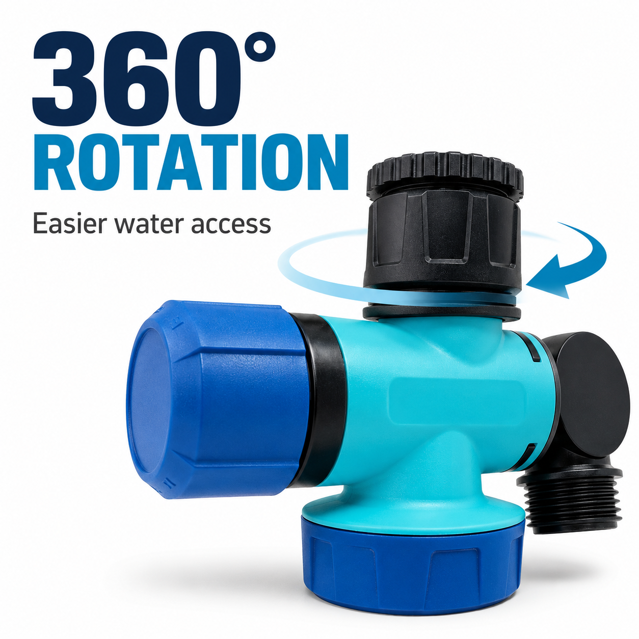 💧 3-Way 360° Outdoor Faucet Connector — 49% OFF 💥 thumbnail 9