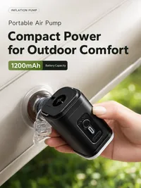 ⚡ Mini Portable Air Pump — USB Rechargeable Inflator & Deflator for Pool Floats, Air Beds & Storage Bags thumbnail 4