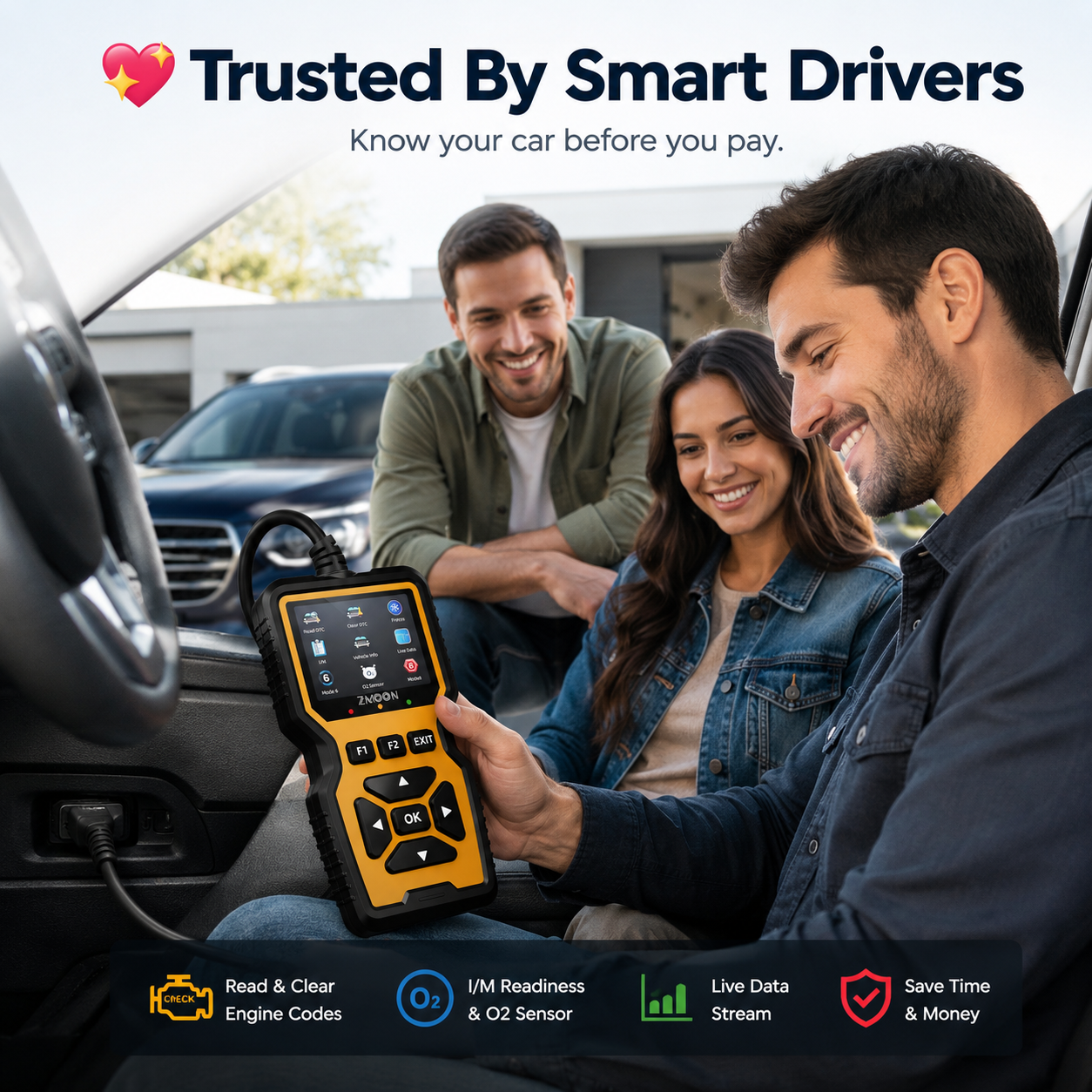 ⚙️ Know What Your Car Is Trying To Tell You - Smart OBD2 Car Diagnostic Scanner 🛠️ thumbnail 4