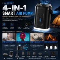 ⚡ Mini Portable Air Pump — USB Rechargeable Inflator & Deflator for Pool Floats, Air Beds & Storage Bags thumbnail 1